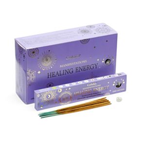 Set di Incensi e Pietre Energetiche - Lavanda & Aventurina - Goloka 