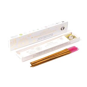 Set di Incensi e Pietre Energetiche - Legno di Sandalo & Quarzo Rosa - Goloka Set di Incensi e Pietre Energetiche - Legno di Sandalo & Quarzo Rosa - Goloka