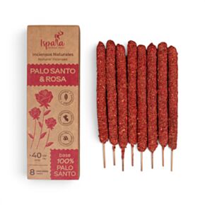 Bastoncini di incenso peruviano spessi - Ispalla - Palo Santo e rosa