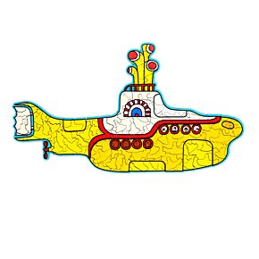 Puzzle Sagomato 130pz - The Beatles - Yellow Submarine