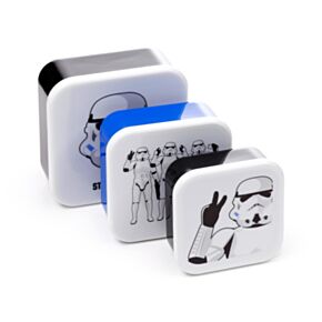 Set di 3 Contenitori per Alimenti M/L/XL - L'Originale Stormtrooper