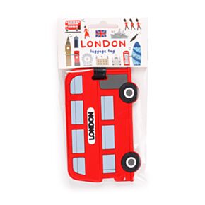 Etichetta per Bagagli in PVC - Autobus Londinese