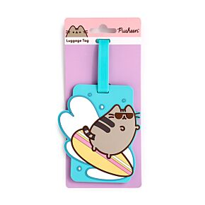 Etichetta per Bagagli in PVC - Surfer - Pusheen il Gatto