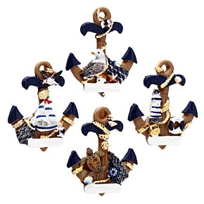 Magnete Dipinto a Mano - Lungomare - Ancora Nautica