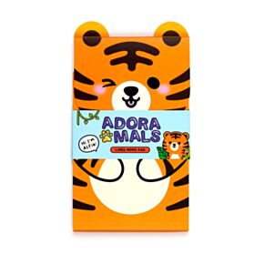 Quaderno Taccuino con Apertura Flip - Tigre - Animali Dolci Selvatici ADORAMALS
