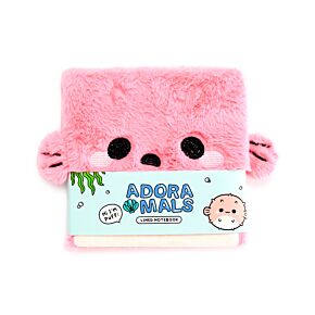 Quaderno con Copertina in Peluche - Puff, il Pesce Palla - Animali Dolci