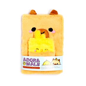 Quaderno A5 con Peluche e Mini Memo - Capibara