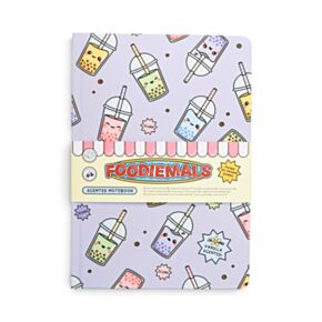 Quaderno A5 in Carta Riciclata Profumata - Bubble Tea - Foodiemals