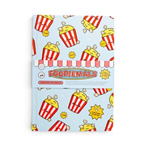 Quaderno A5 in Carta Riciclata Profumata - Popcorn - Foodiemals