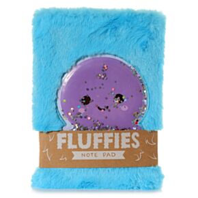 Quaderno A5 a Righe con Copertina in Peluche - Polpo - Animali Dolci ADORAMALS