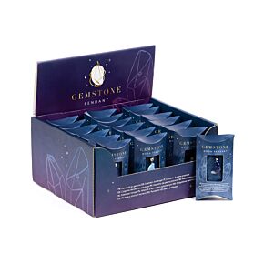 Pendente Piccolo a Forma di Luna con Pietra Curativa