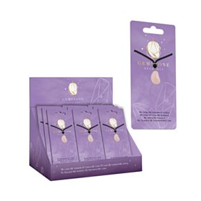 Collana con Ciondolo in Gemma Lucidata con Pietra Curativa