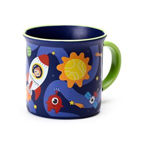 Tazza in Porcellana con Bordo Arrotondato - Spazio SPACE CADETS
