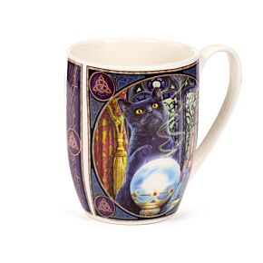 Tazza in Porcellana - Witch's Apprentice Cat - Gatto - Lisa Parker
