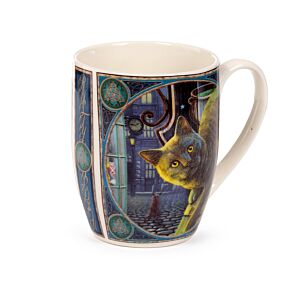 Tazza in Porcellana - Rusty Cauldron Cat - Gatto - Lisa Parker