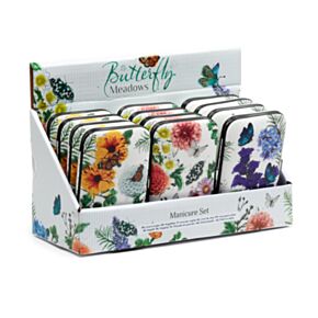 Set Manicure 5 pezzi - Farfalle - Butterfly Meadows
