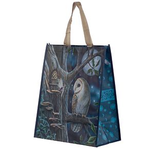 Borsa Shopper - Gufo & Fata - Fairy Tales Owl & Fairy - Lisa Parker Borsa Shopper - Gufo & Fata - Fairy Tales Owl & Fairy - Lisa Parker
