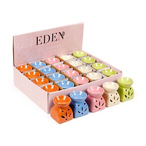 Brucia Essenze in Ceramica Luminoso Foglie