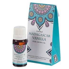 Goloka - Olio Aromatizzato - Vaniglia del Madagascar - 10ml Goloka - Olio Aromatizzato - Vaniglia del Madagascar - 10ml