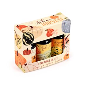 Set di 3 Oli aromatizzati - Zucca AUTUMN HARVEST 