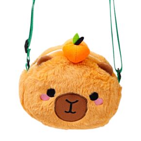 Borsa a Tracolla in Peluche - Duke, Il Capibara - Animali Dolci ADORAMALS