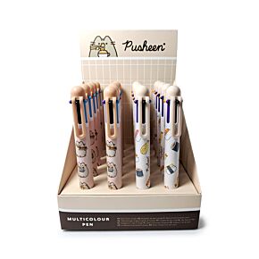 Penna Multicolore (6 Colori) - Pusheen il Gatto - Sushi Club Penna Multicolore (6 Colori) - Pusheen il Gatto - Sushi Club