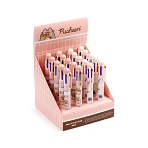 Penna Multicolore (6 Colori) - Sushi - Bento Club - Pusheen il Gatto