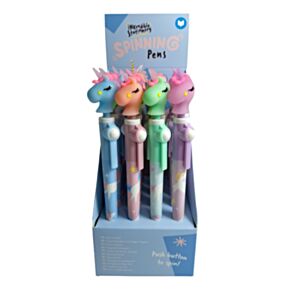 Penna a Punta Fine con Topper a Unicorno - Magia dell'Unicorno