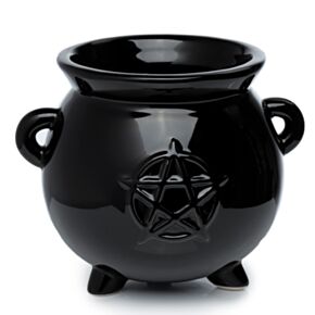 Vaso da Interno in Ceramica - Calderone - Streghe Nere