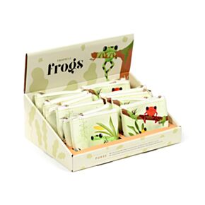 Portamonete in PVC con Cerniera - Rane Tropicali TROPICAL FROGS