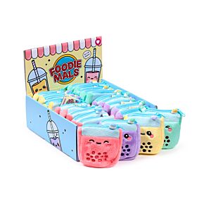 Mini Portamonete con Rivestimento in Peluche - Bubble Tea - Foodiemals Mini Portamonete con Rivestimento in Peluche - Bubble Tea - Foodiemals