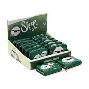Portafoglio Piccolo con Zip - Pecora SHEEP Portafoglio Piccolo con Zip - Pecora SHEEP