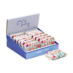 Portafoglio Piccolo con Zip - Tulipani