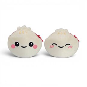Mini Portamonete con Rivestimento in Peluche - Foodiemals-  Bao House - Raviolo