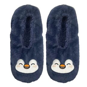 Pantofole in Peluche Antiscivolo - Pinguino - ADORAMALS - Taglia EU39-41 / UK6-9