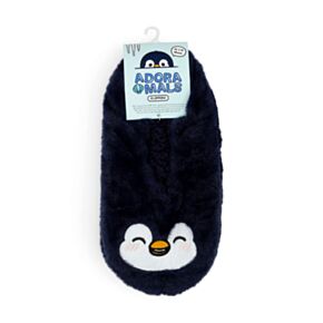 Pantofole in Peluche Antiscivolo - Pinguino - ADORAMALS - Taglia EU36-38 / UK3-5