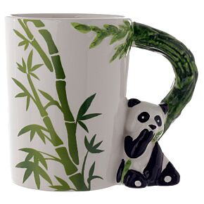 Tazza in Ceramica con Manico a Forma di Panda Tazza in Ceramica con Manico a Forma di Panda