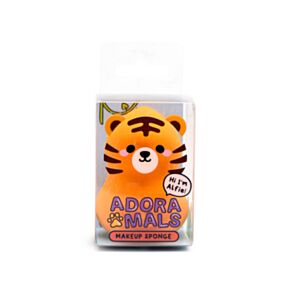Spugnetta per Trucco - Alfie la Tigre - Animali Dolci Selvatici ADORAMALS
