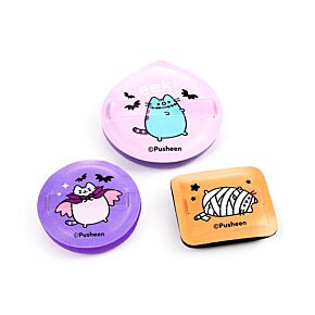 Set di 3 Spugnette per Trucco - Pusheen il Gatto Halloween