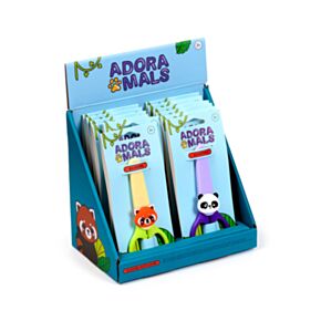 Forbici per Bambini con Custodia - Animali Dolci Selvatici ADORAMALS