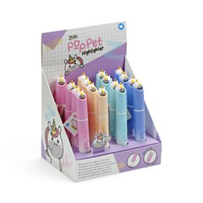 Evidenziatore con Topper Pop Pet - Unicorno - Animali Dolci ADORAMALS