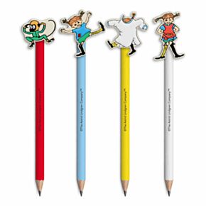 Matita Pippi Calzelunghe con decorazione in PVC