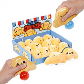 Antistress di Peluche - Croissant - Boulangerie - Foodiemals - Queasy Squeezies