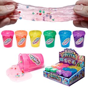 Slime con Perline Colorate - Magic Crystal