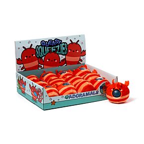 Antistress di Peluche - Aragosta - Animali Dolci - Queasy Squeezies