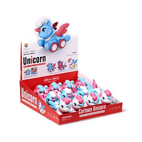 Unicorno con Ali - Press & Go