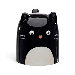 Tazza Sottosopra in Ceramica - Gatto Nero - Feline Fine