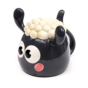 Tazza Sottosopra in Ceramica - Stile Kawaii - Shaun, Vita da Pecora