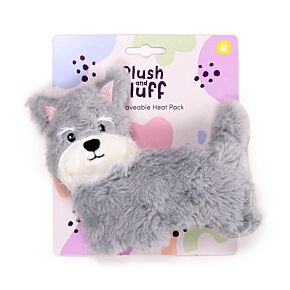Peluche Termico - Schnauzer - Cani - Semi di Grano e Lavanda