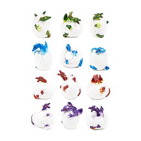 Baby Dragone con uovo, figure minimondo